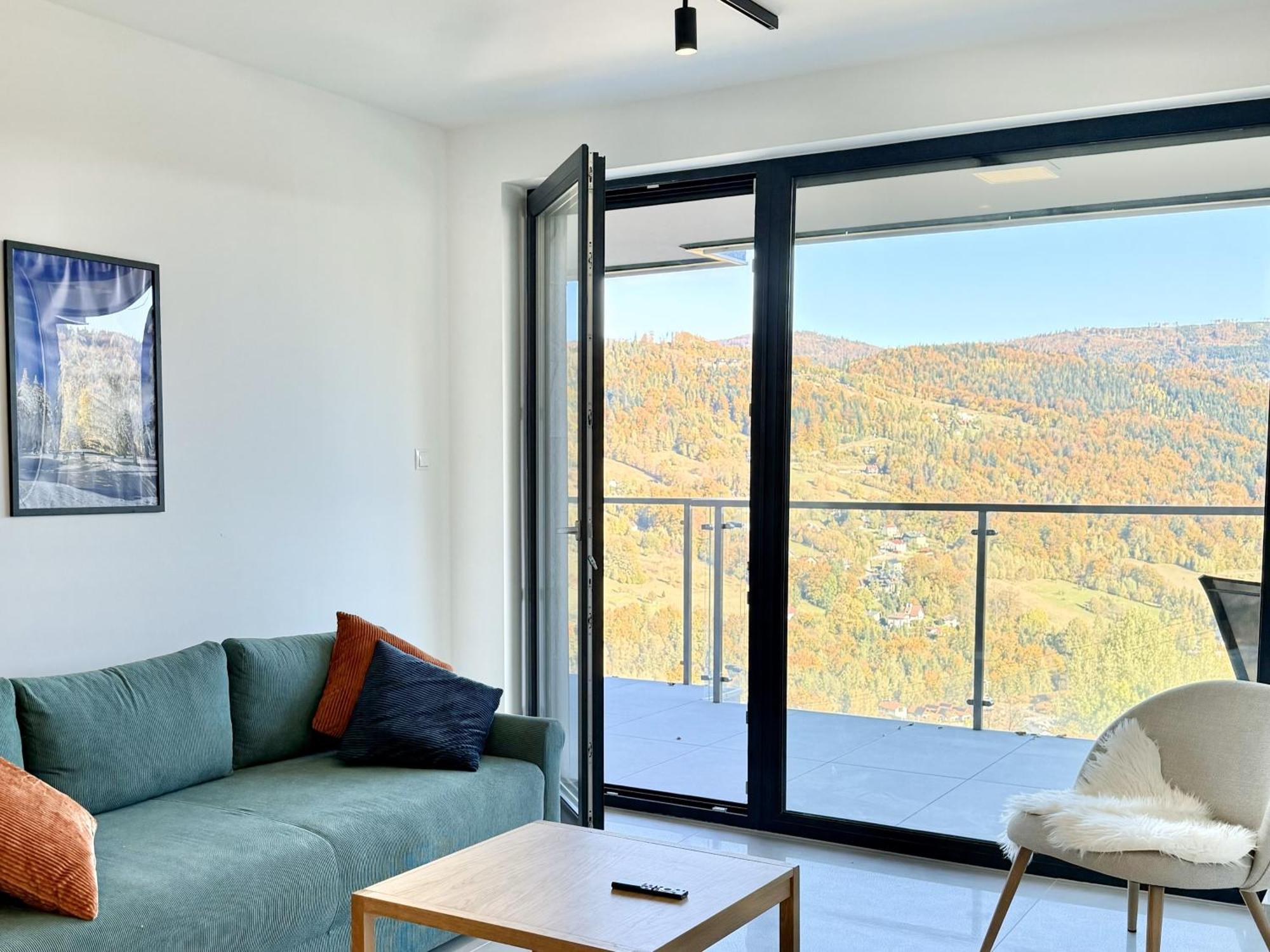 Owysoko - Apartamenty Z Widokiem 200 M Od Tras Szczyrk Mountain Resort Oda fotoğraf