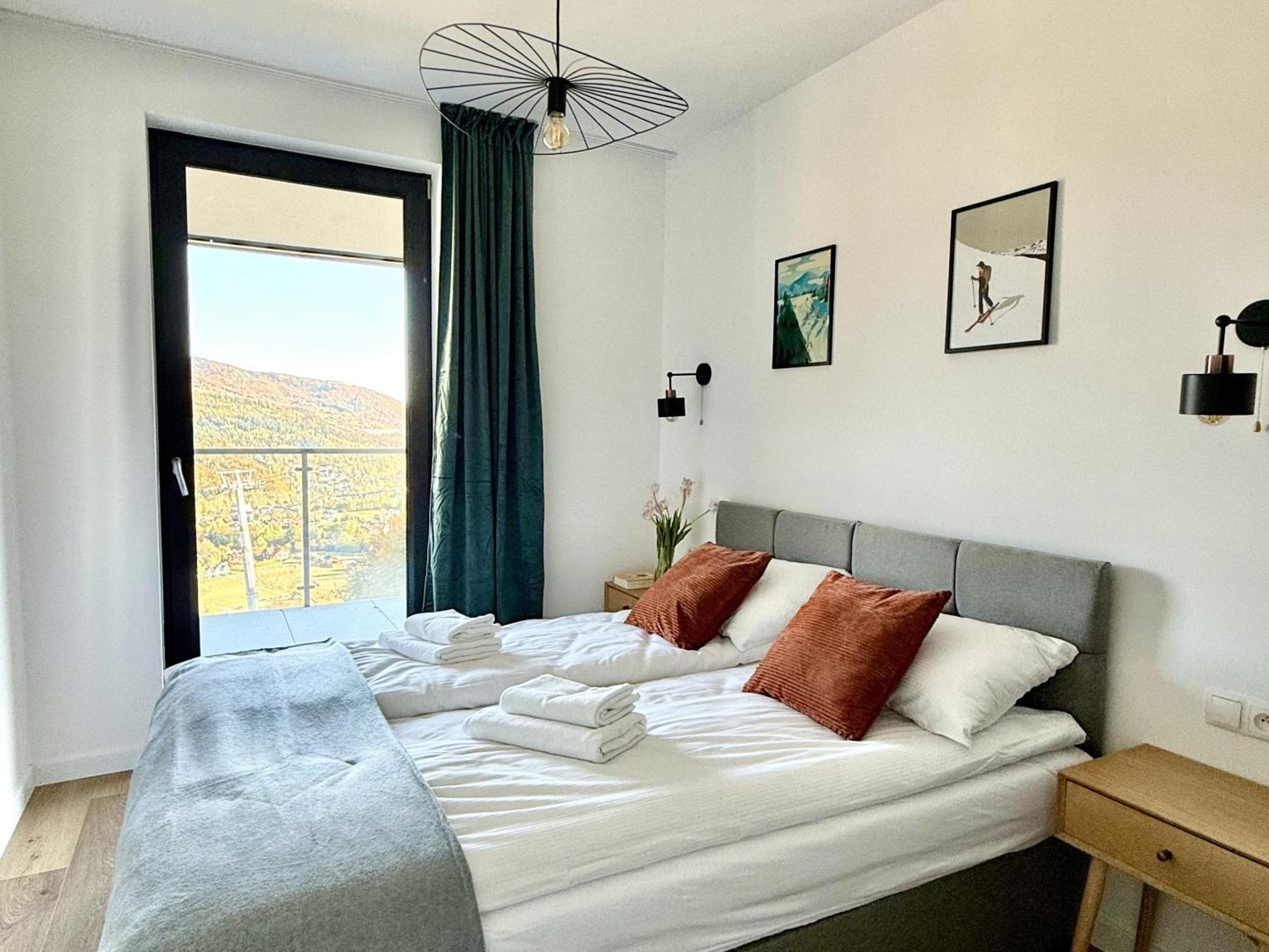 Owysoko - Apartamenty Z Widokiem 200 M Od Tras Szczyrk Mountain Resort Dış mekan fotoğraf