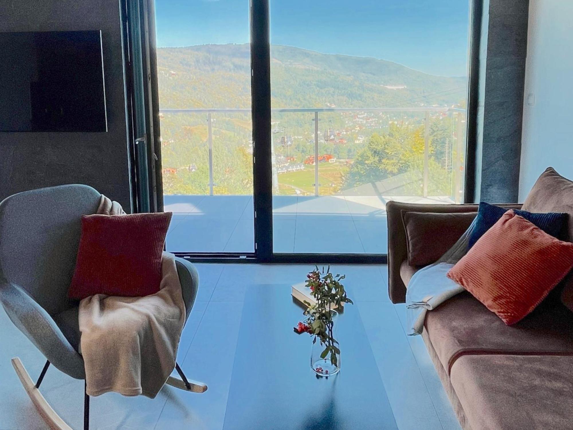 Owysoko - Apartamenty Z Widokiem 200 M Od Tras Szczyrk Mountain Resort Oda fotoğraf