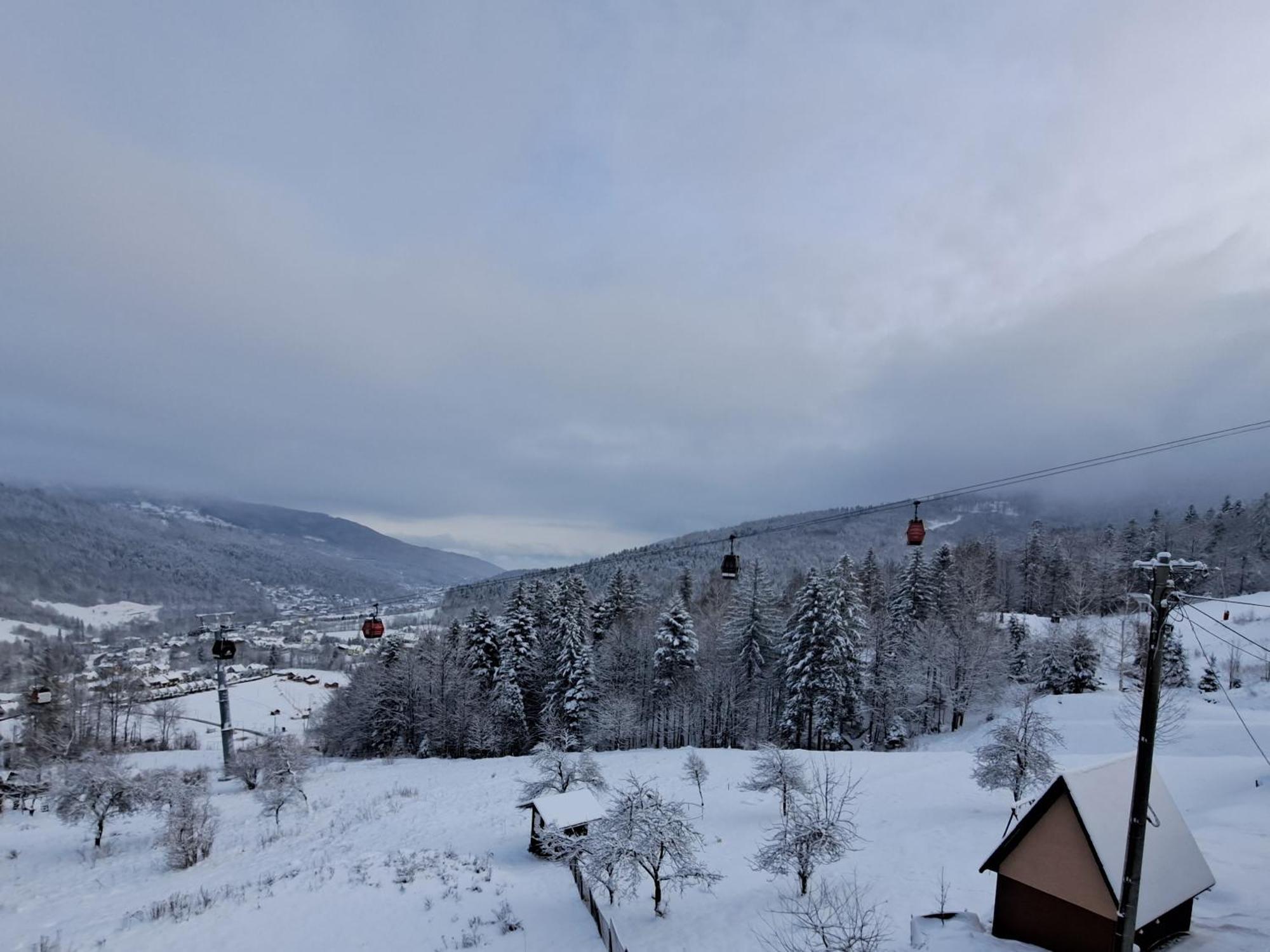 Owysoko - Apartamenty Z Widokiem 200 M Od Tras Szczyrk Mountain Resort Dış mekan fotoğraf