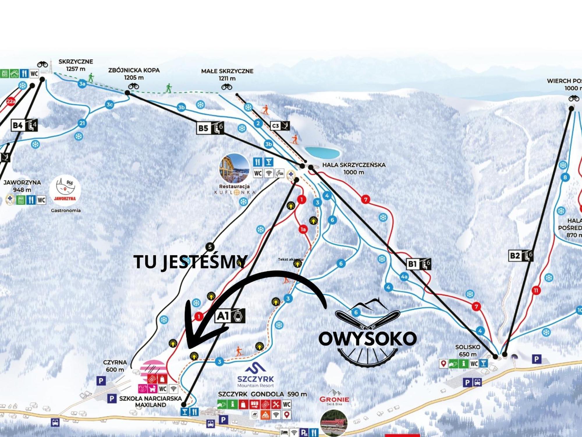 Owysoko - Apartamenty Z Widokiem 200 M Od Tras Szczyrk Mountain Resort Dış mekan fotoğraf
